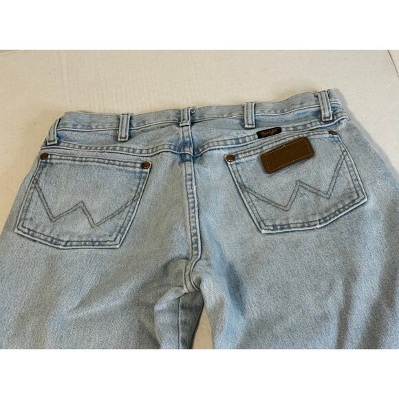 Wrangler Men's Jeans Light Wash Size W32 L‎ 32 - Picture 3 of 5